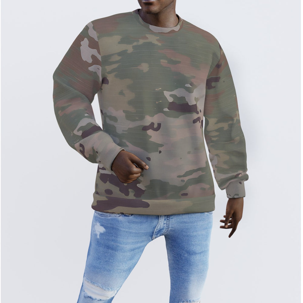 Scorpion Camouflage Men's Sweater