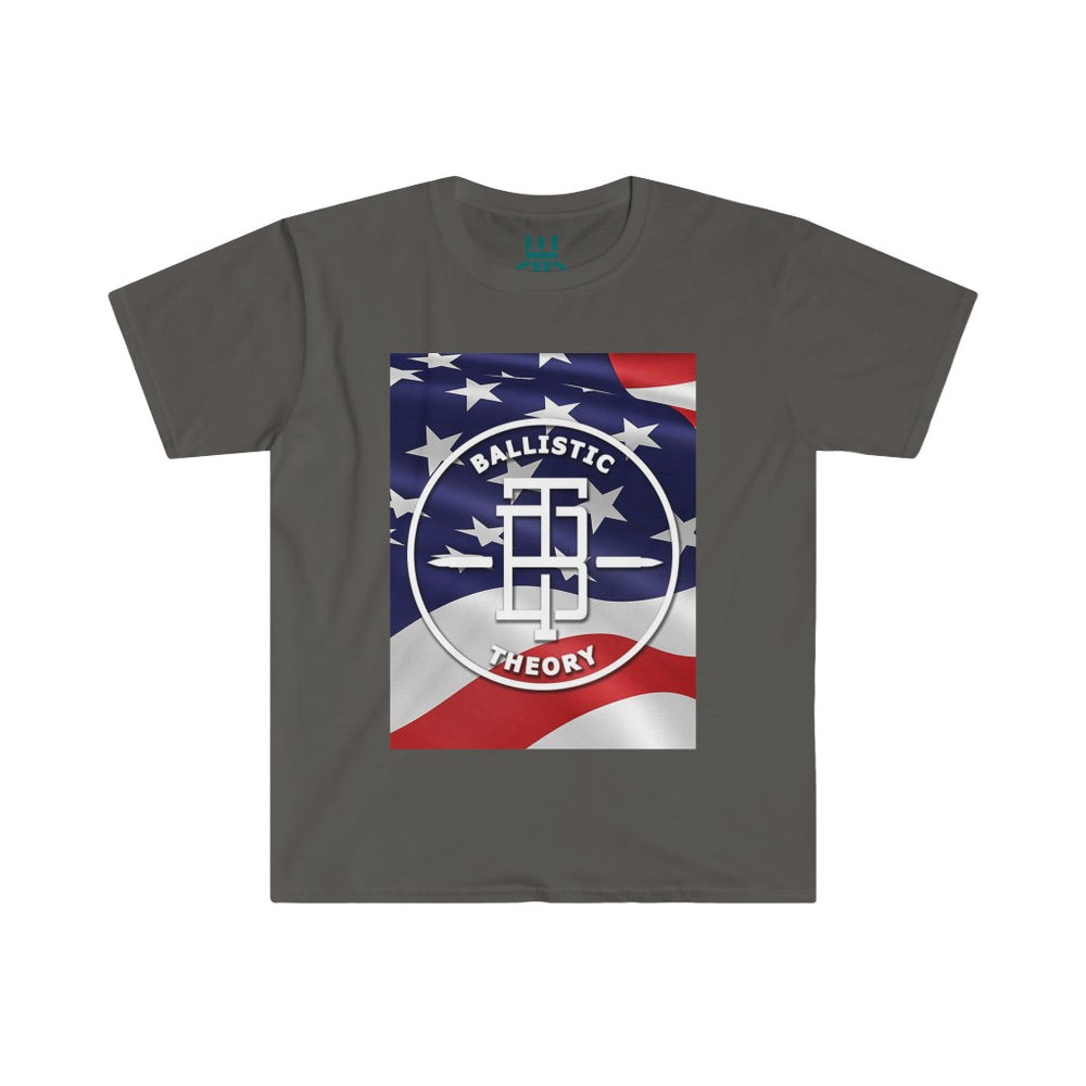 Ballistic Theory US Flag Unisex Softstyle T-Shirt