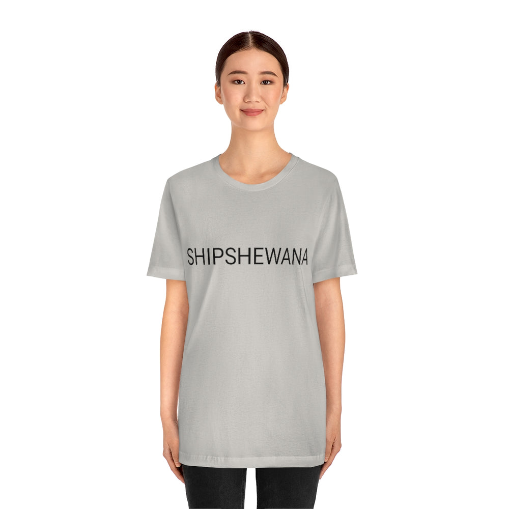 SHIPSHEWANA Indiana Unisex Jersey Short Sleeve Tee by Equippage.com