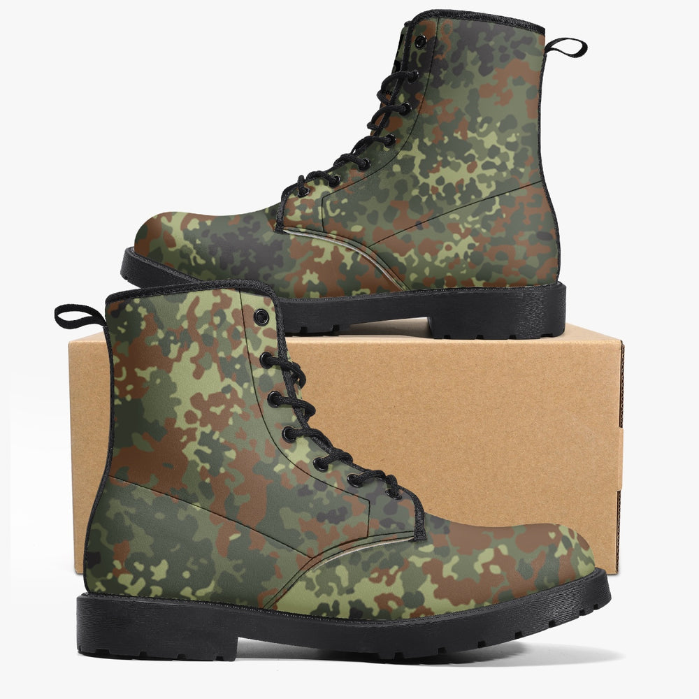 Equippage Flecktarn Camou Trendy Leather Boots