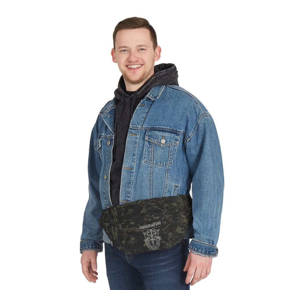 Equippage Operator Black MultiCam Large Fanny Pack