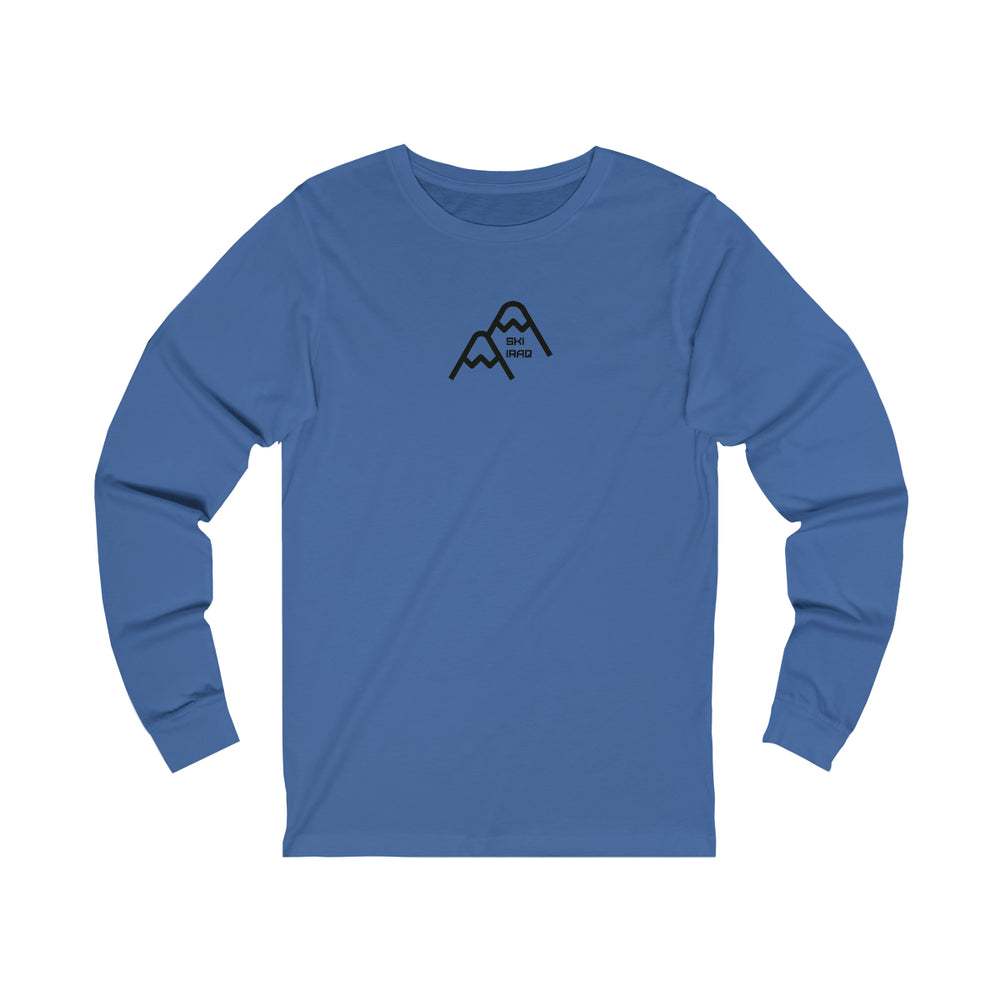 Ski Iraq by Equippage.com in a Unisex Jersey Long Sleeve Tee