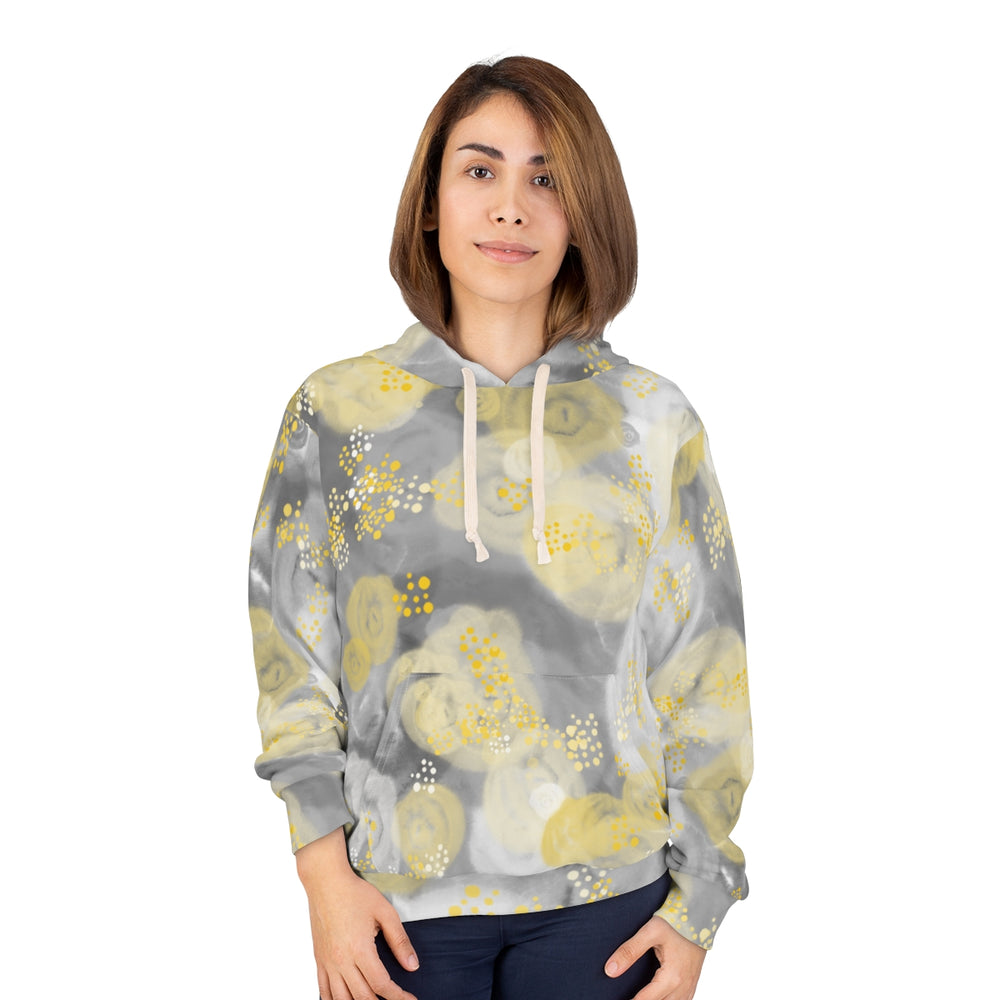 Watercolor AOP Unisex Pullover Hoodie