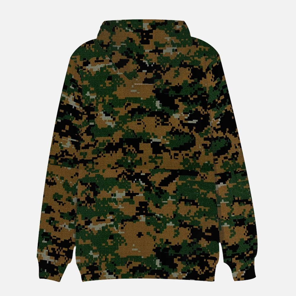 Equippage Marpat Camou Round Collar Hoodies