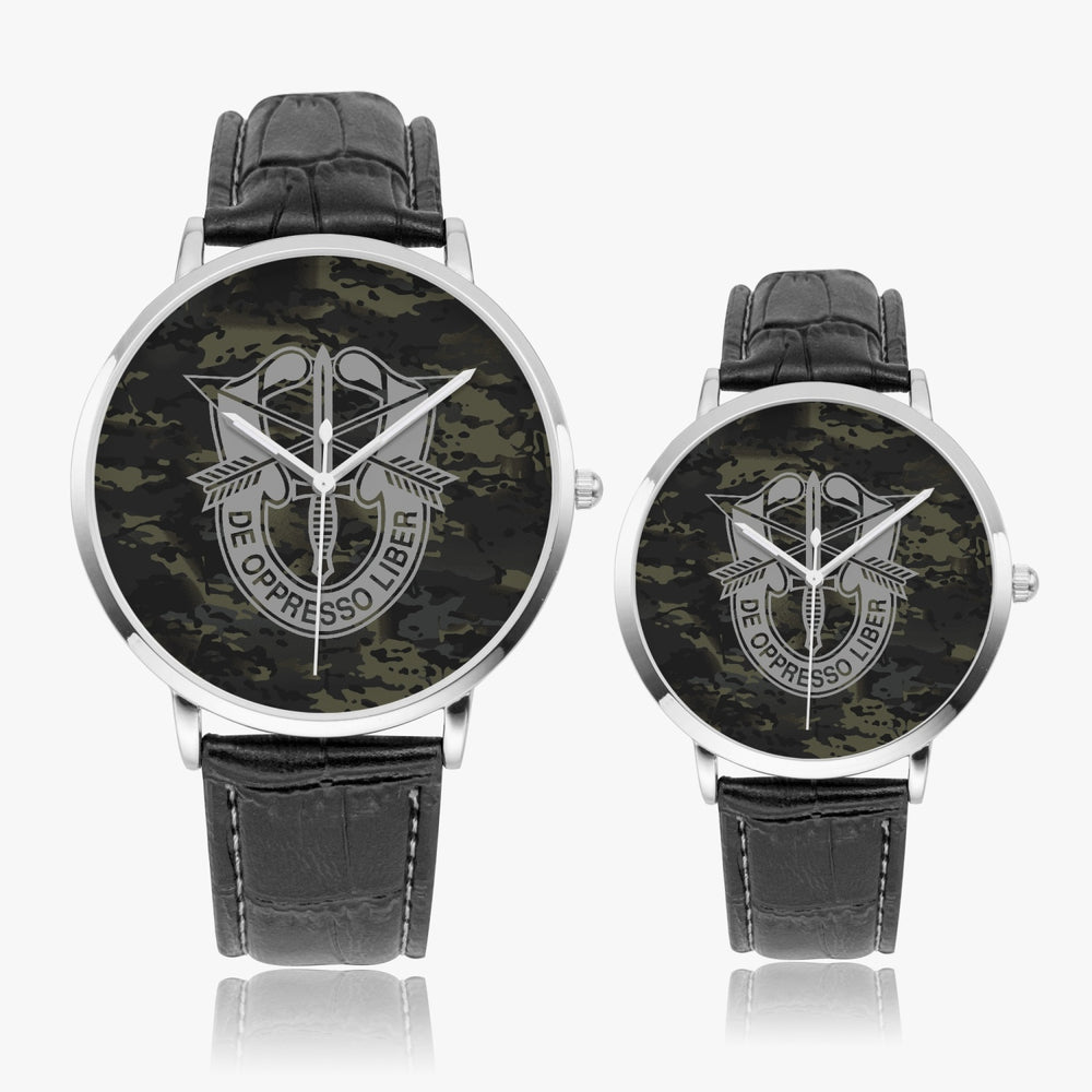 Equippage Black MultiCam Quartz watch