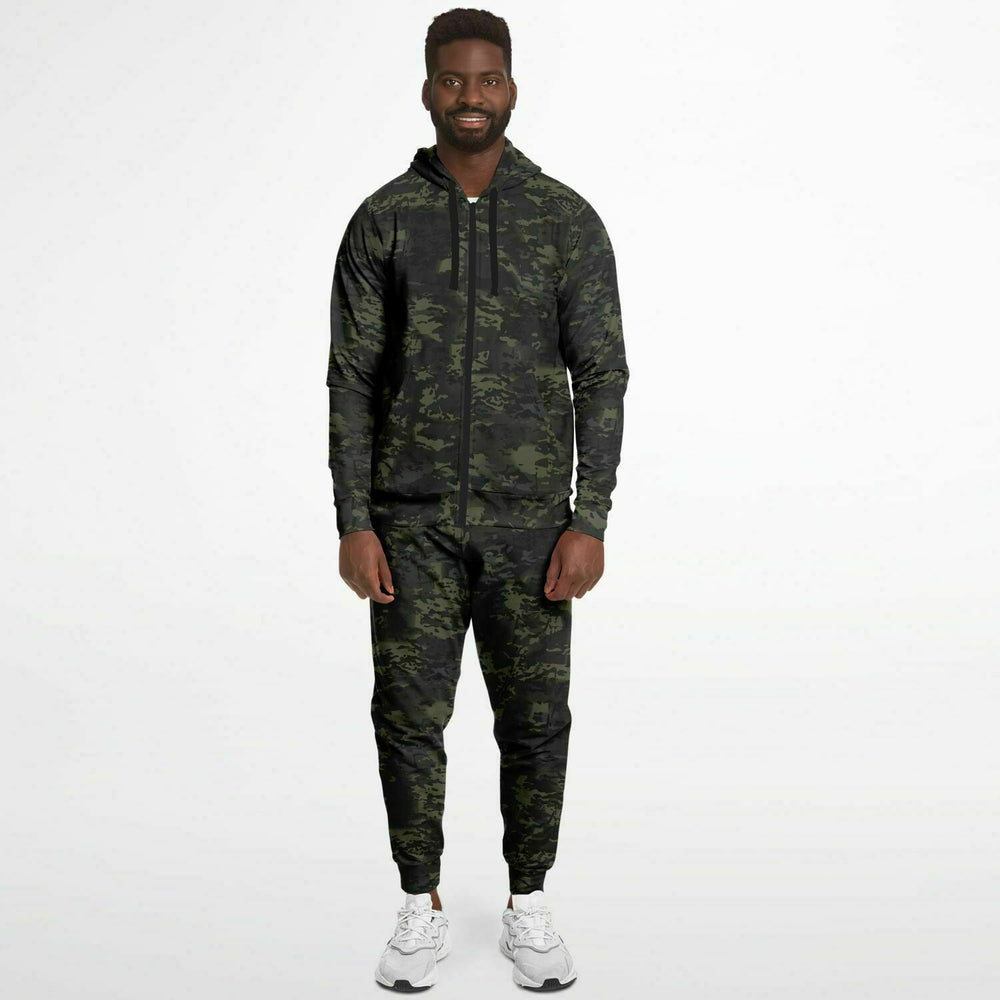 Equippage Fashion Ziphoodie & Jogger - AOP