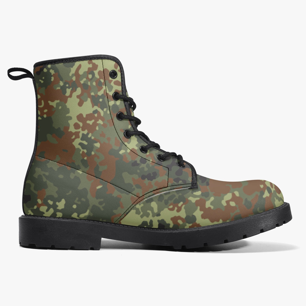 Equippage Flecktarn Camou Trendy Leather Boots