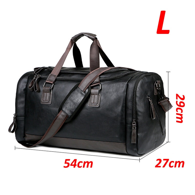 Quality Leather Carry on Luggage for Men