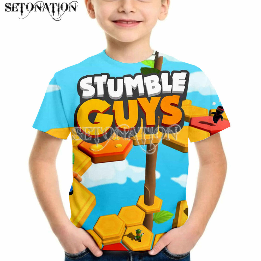 SETONATION 3D Printed Kids T-shirts