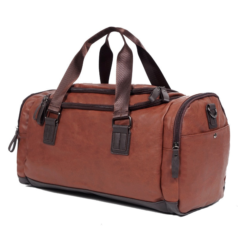 Quality Leather Carry on Luggage for Men