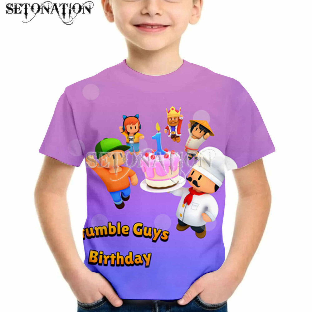 SETONATION 3D Printed Kids T-shirts