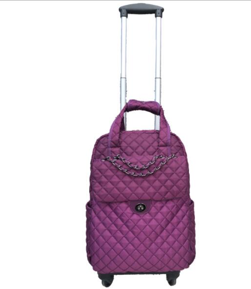 Women Carry-On Trolley Suitcase