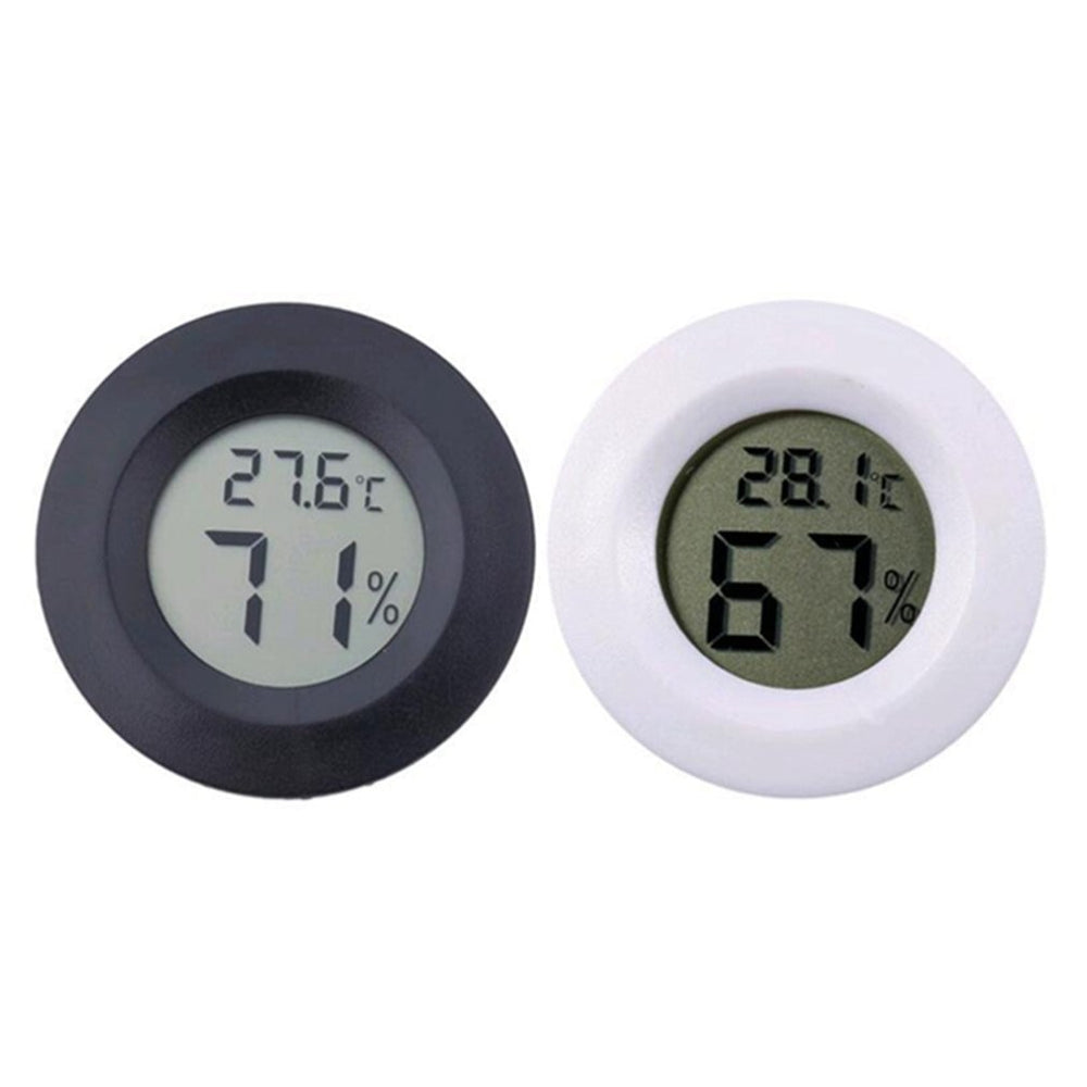 Outdoor Sports Thermometer Reptile Electronic Hygrometer Round Hygrometer Camping Equipment Tool Accessories Outdoor Gadget