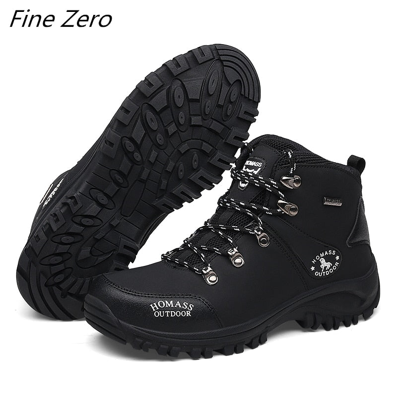 FINE ZERO Outdoor Winter Snow Boots