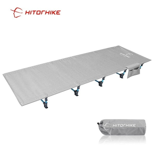 Hitorhike Camping Cot Compact Folding Cot Bed for Outdoor Backpacking Camping Cot Bed  Ultralight Folding Tent