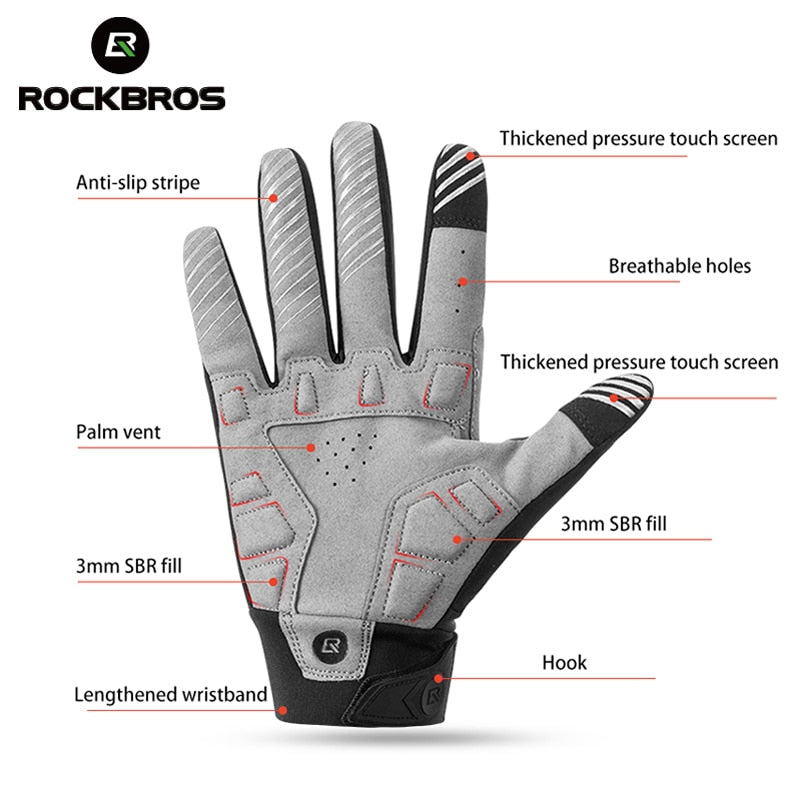 ROCKBROS Wear Resistant Windproof Gloves