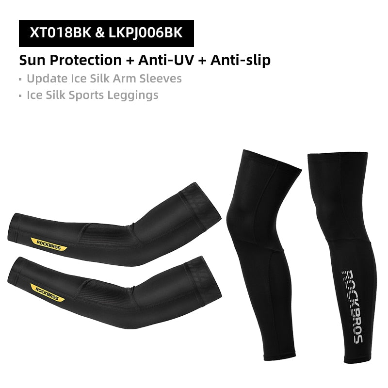 ROCKBROS Suncreen Arm & Leg Warmers
