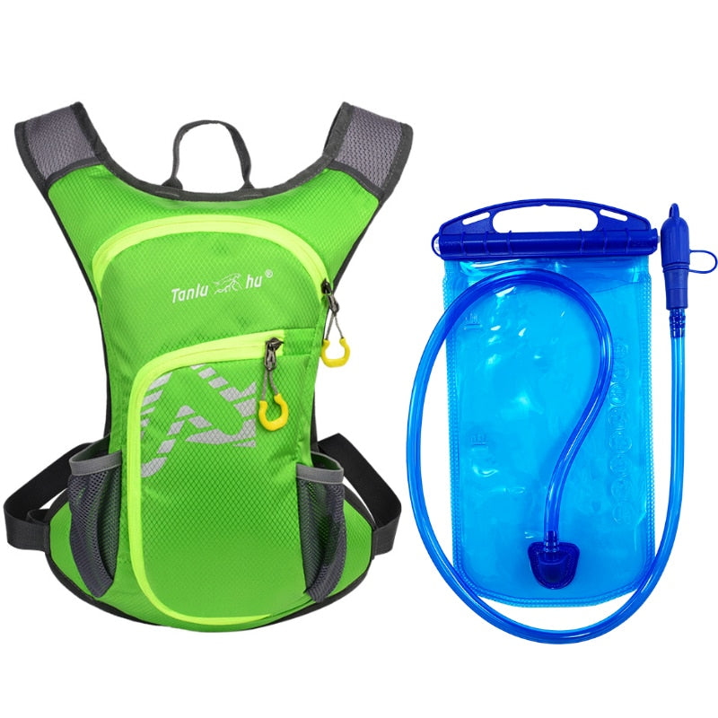 Bike Ride Cycling Pack Outdoor Sport Knapsack Running Jogging Hiking Marathon Climbing Travel Backpack Hydration Water Bag Place