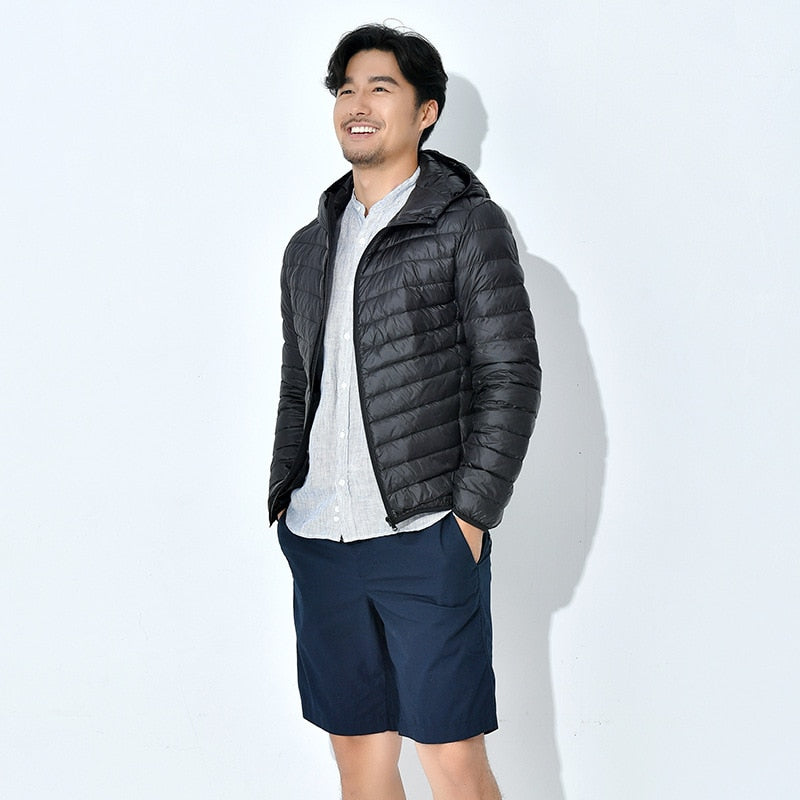 QUANBO Hooded Insulated Jacket