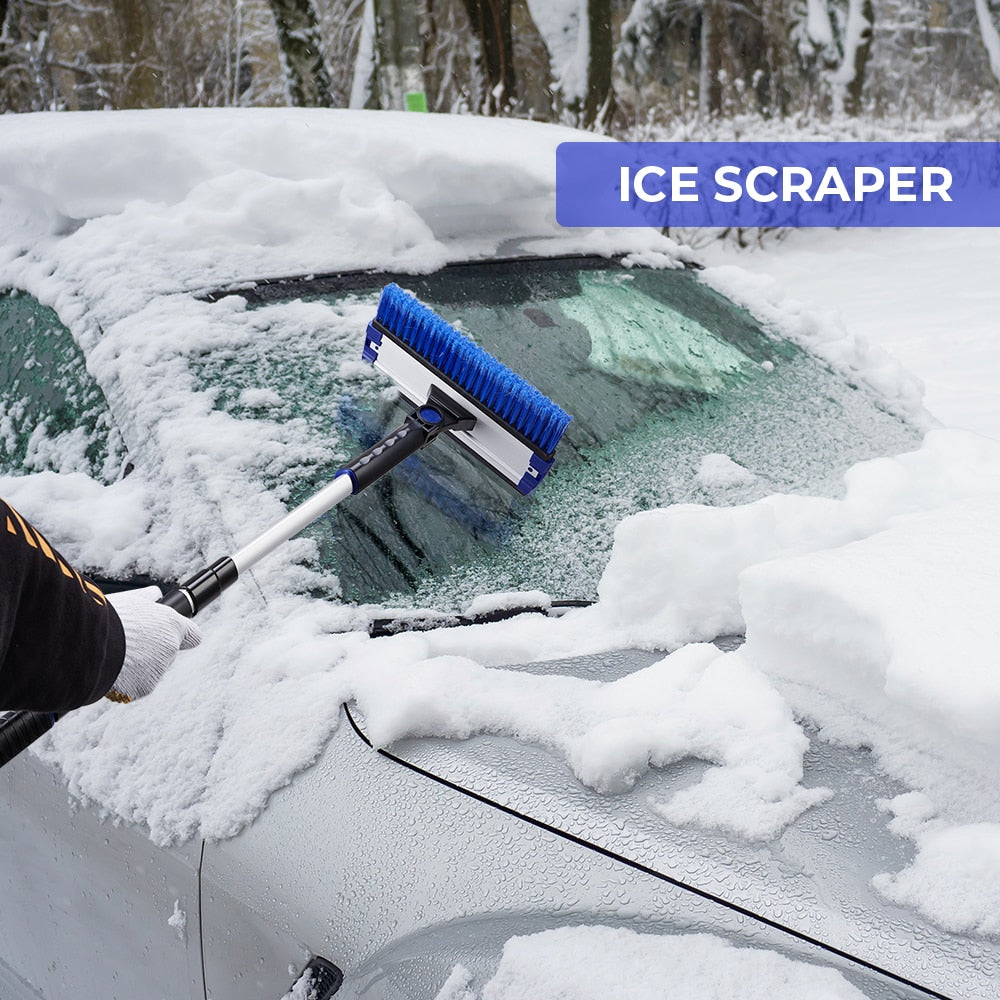 4-in-1 Extendable Car Ice Scraper
