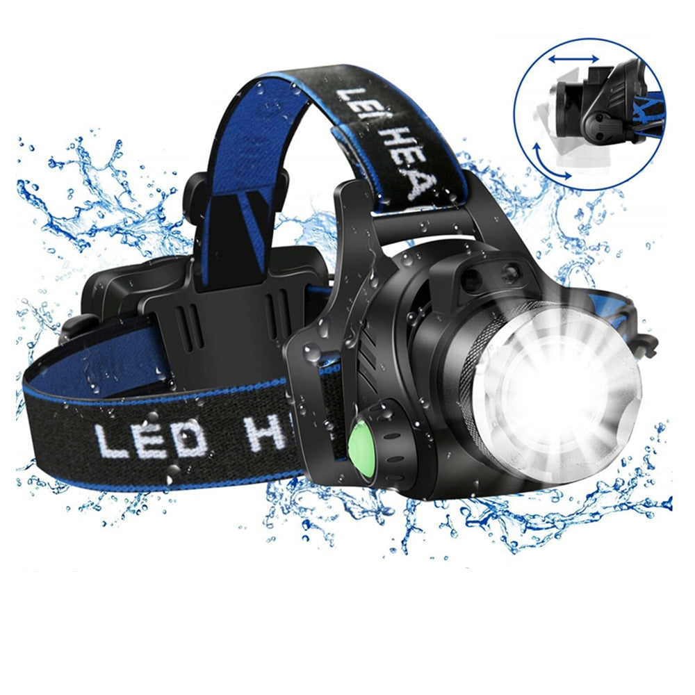 Pocketman Waterproof Zoomable Camping Headlight