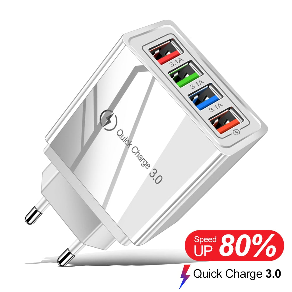 EU/US Plug USB Quick Charger 3.0