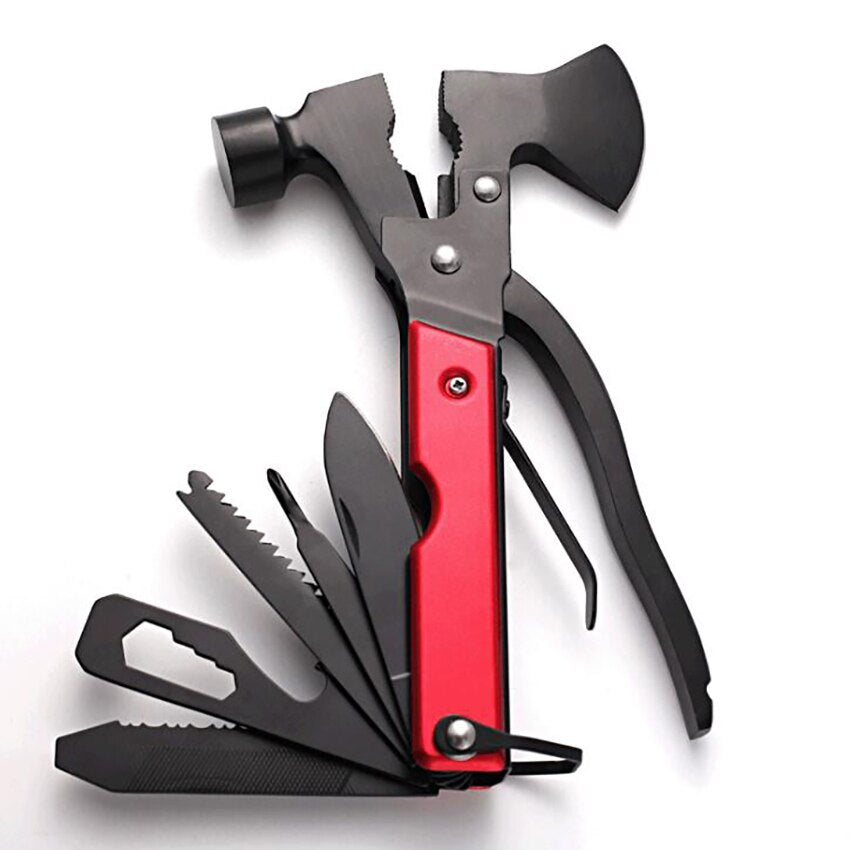 15 In 1 Multi-Functional Camping Tools