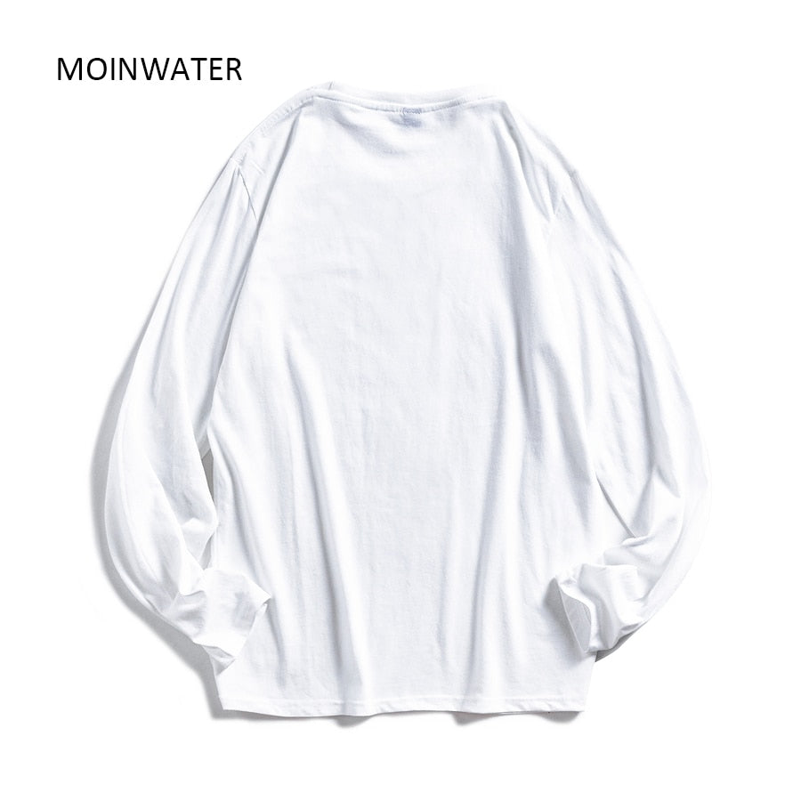 MOINWATER Women's White Cotton Tops