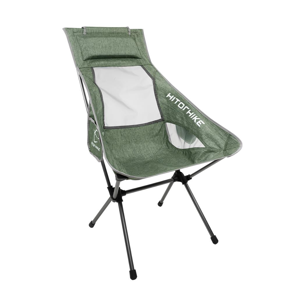 Portable Moon Chair Lightweight Fishing Camping Barbecue Chair Foldable Extended Hiking Seat Garden Ultra Light Office Household