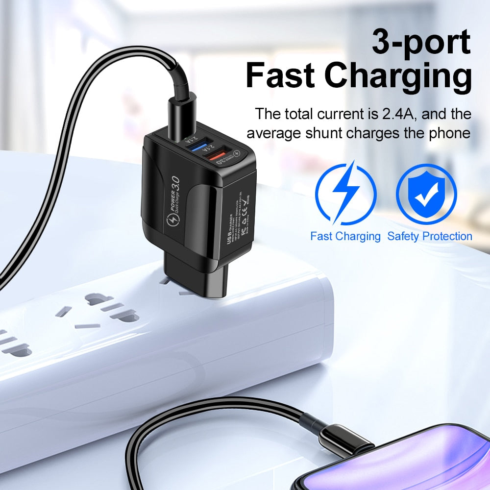 Quick Charge 3.0 USB Charger Adapter