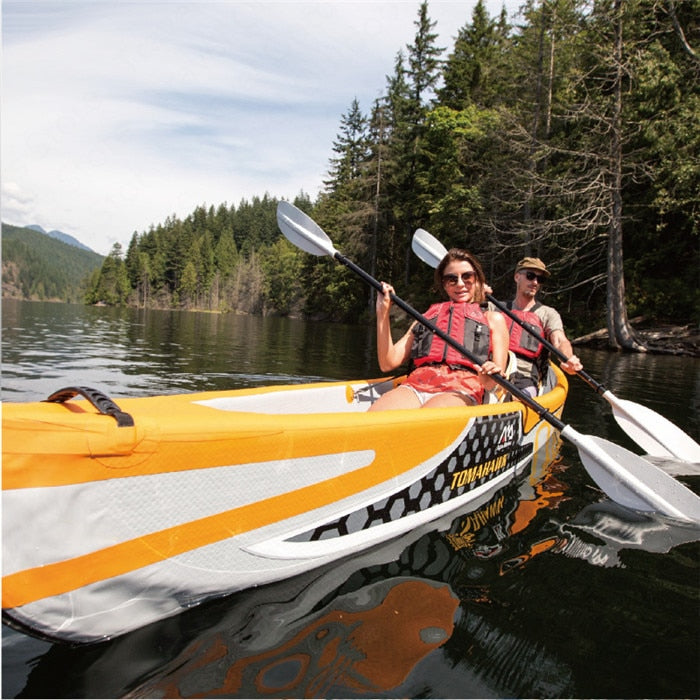 AQUA MARINA TOMAHAWK Inflatable Kayak With Paddle