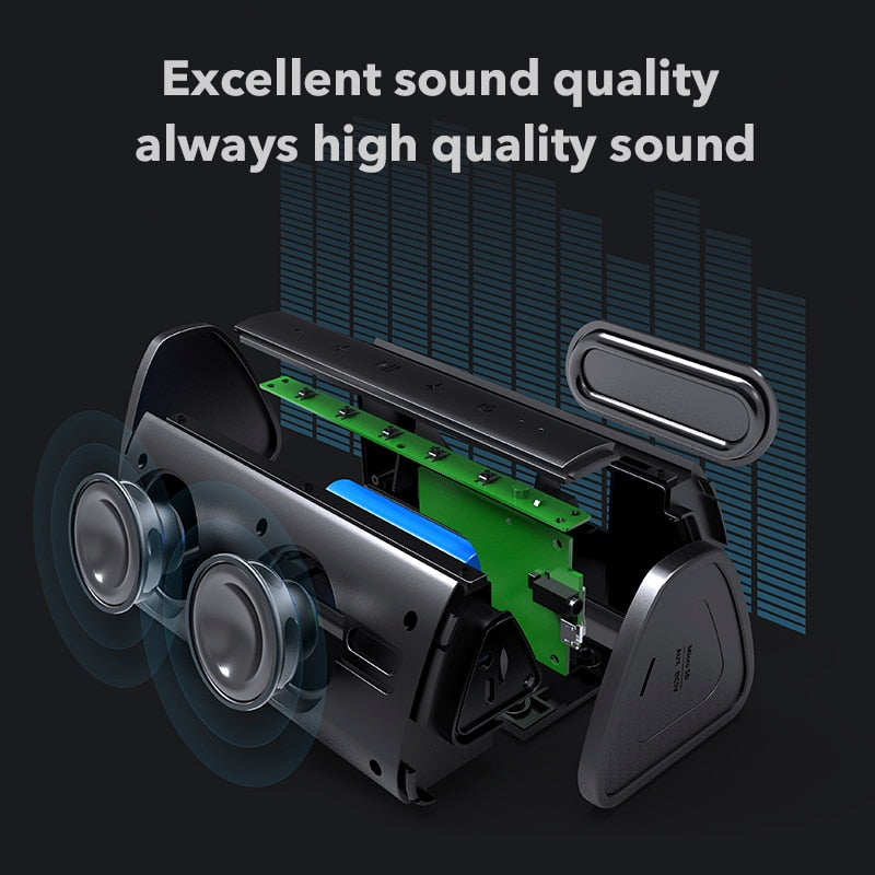 Mifa Bluetooth Portable Wireless Loudspeaker Sound System Waterproof Outdoor Speaker