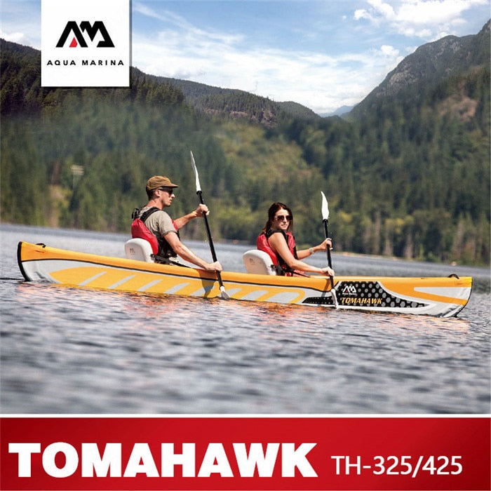 AQUA MARINA TOMAHAWK Inflatable Kayak With Paddle
