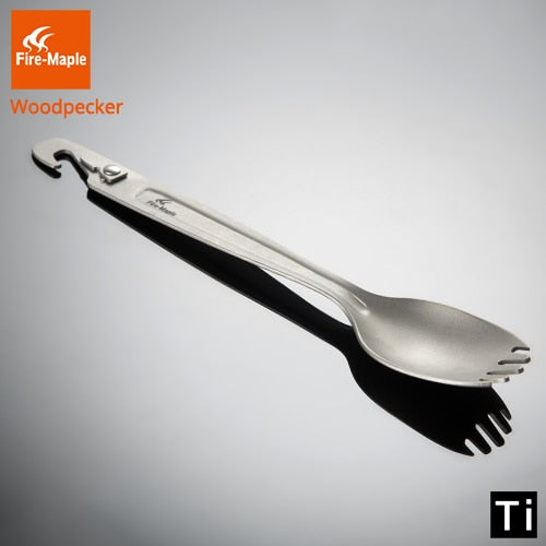 Fire Maple Titanium Spork With Multi Function Punch