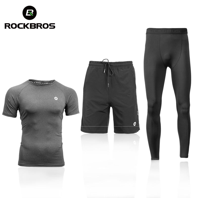 ROCKBROS Men's Quick Dry Sweat-absorbent Tracksuits