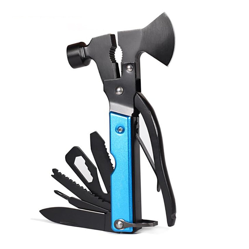 15 In 1 Multi-Functional Camping Tools