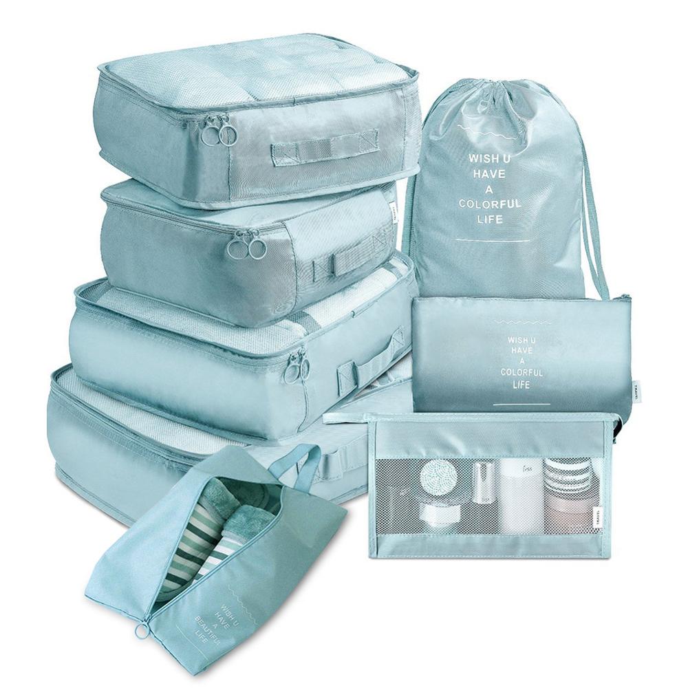 8-Piece Travel Packing Cube