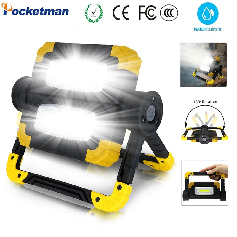 Pocketman 190W Waterproof LED Portable Work Light