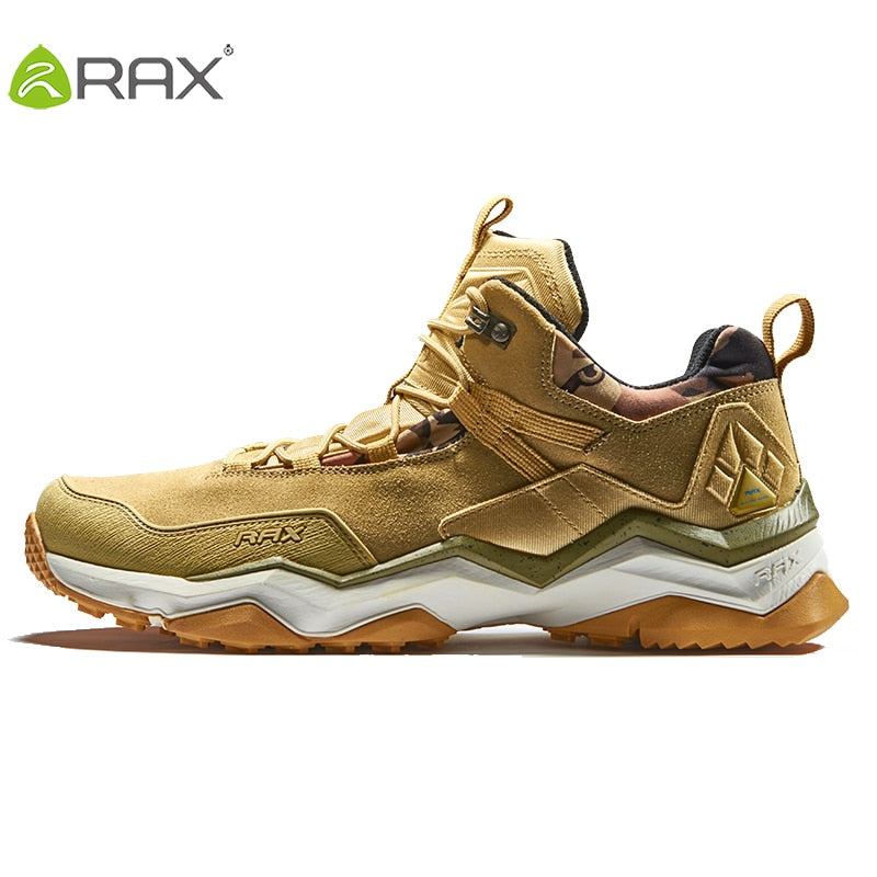 RAX Men Hiking Shoes Low-top Waterproof Outdoor Sneaker