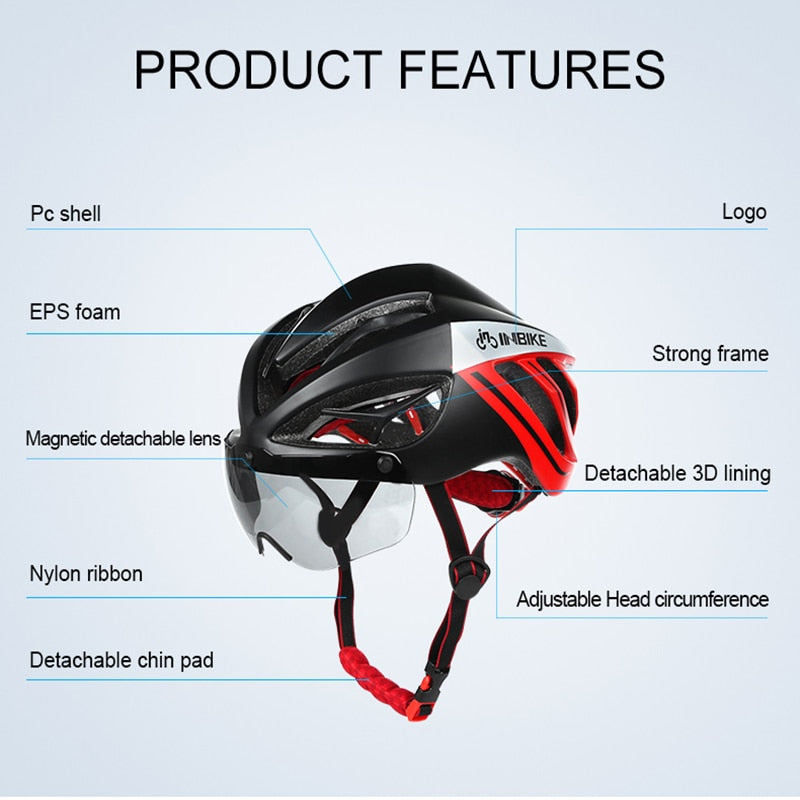 INBIKE MX-9 Road Cycling Helmet