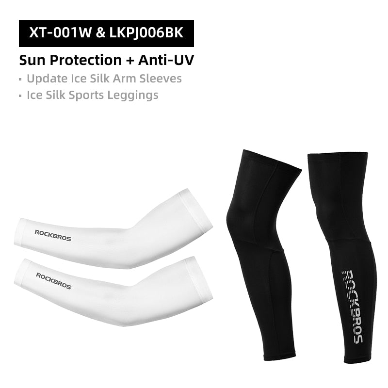 ROCKBROS Suncreen Arm & Leg Warmers