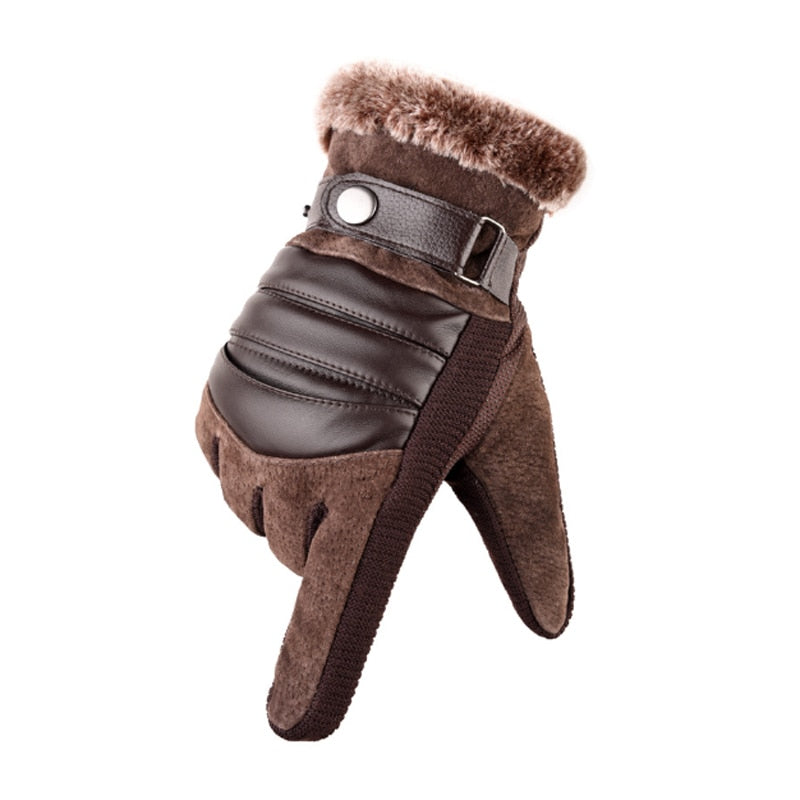Genuine Leather Casual Winter Gloves