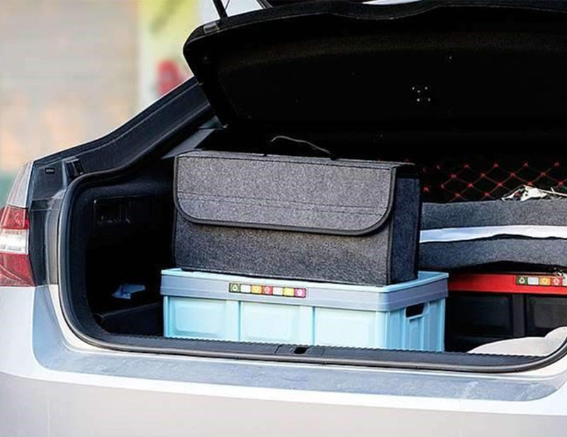 Portable Car Trunk Storage Organizer
