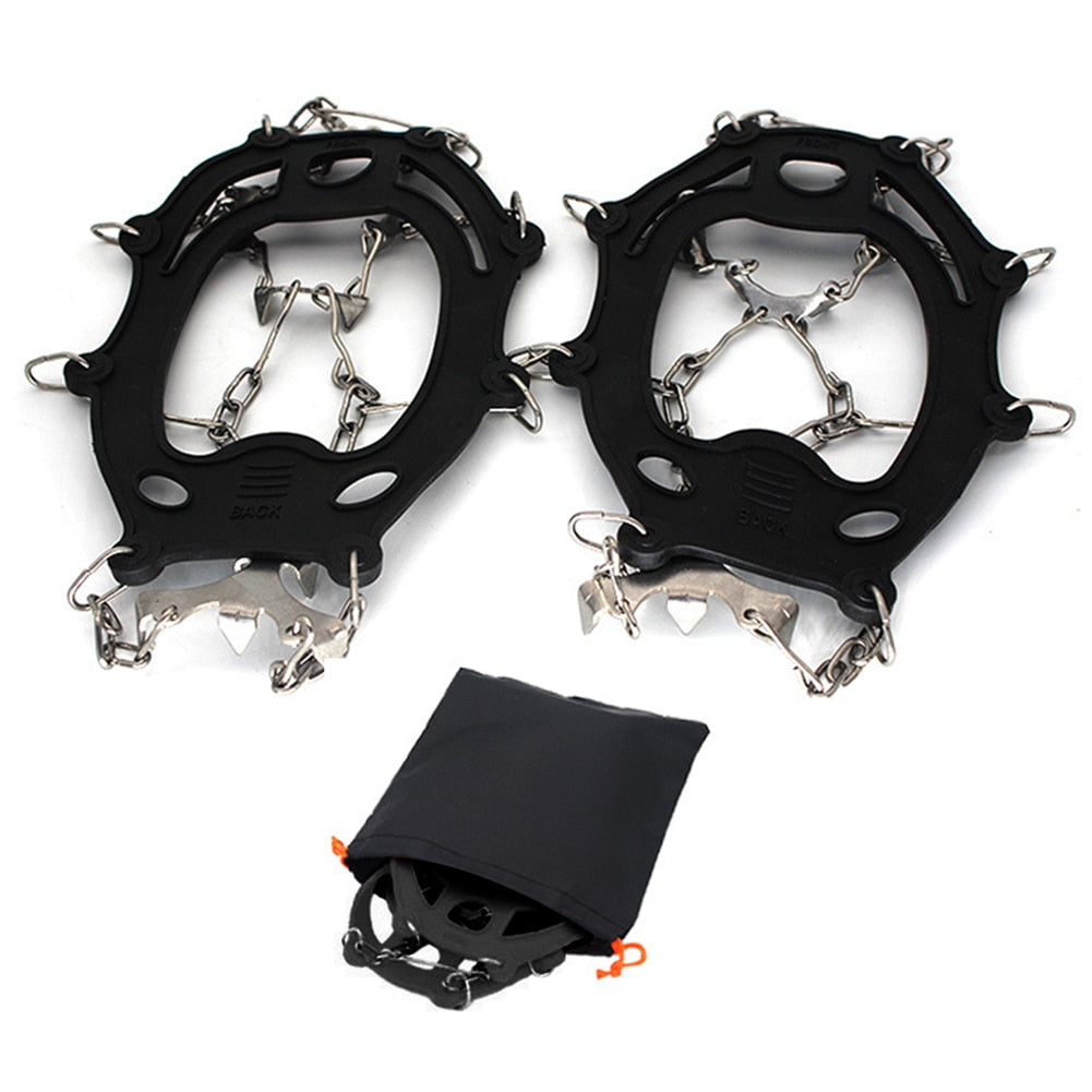 JOCESTYLE 18 Teeth Climbing Crampons