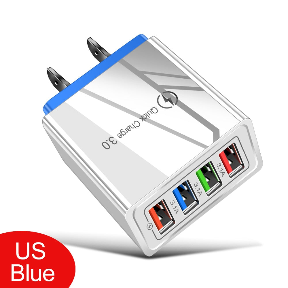 EU/US Plug USB Quick Charger 3.0