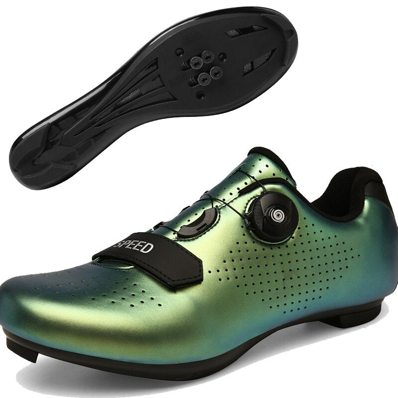 Professional Cleat Flat Sport Cycling Shoes