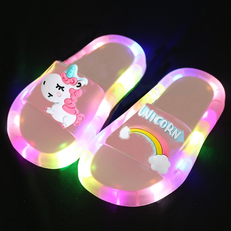 Children‘s Lighted Fashion Slippers