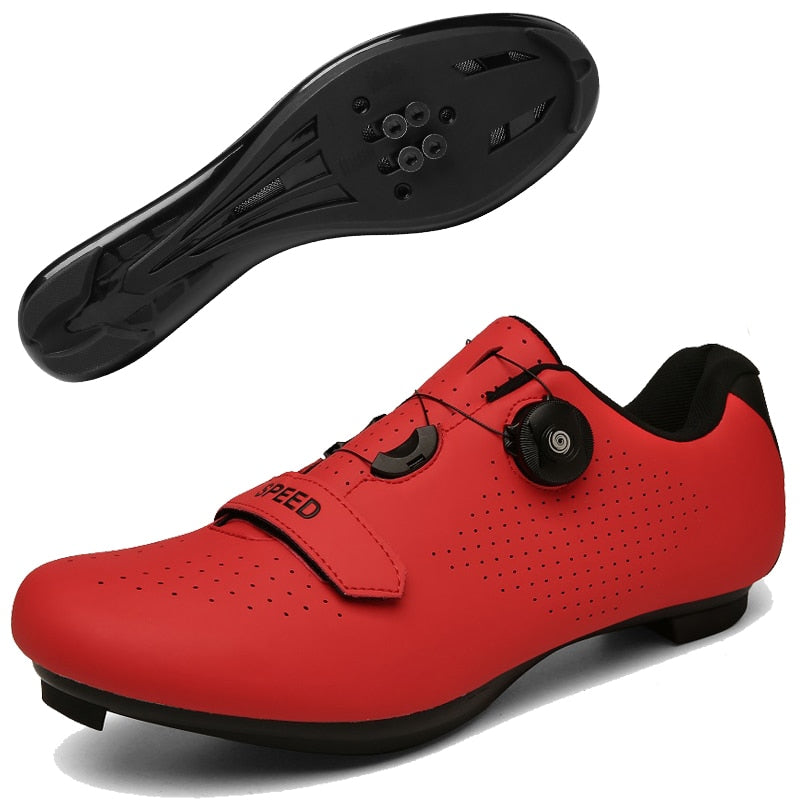 Professional Cleat Flat Sport Cycling Shoes