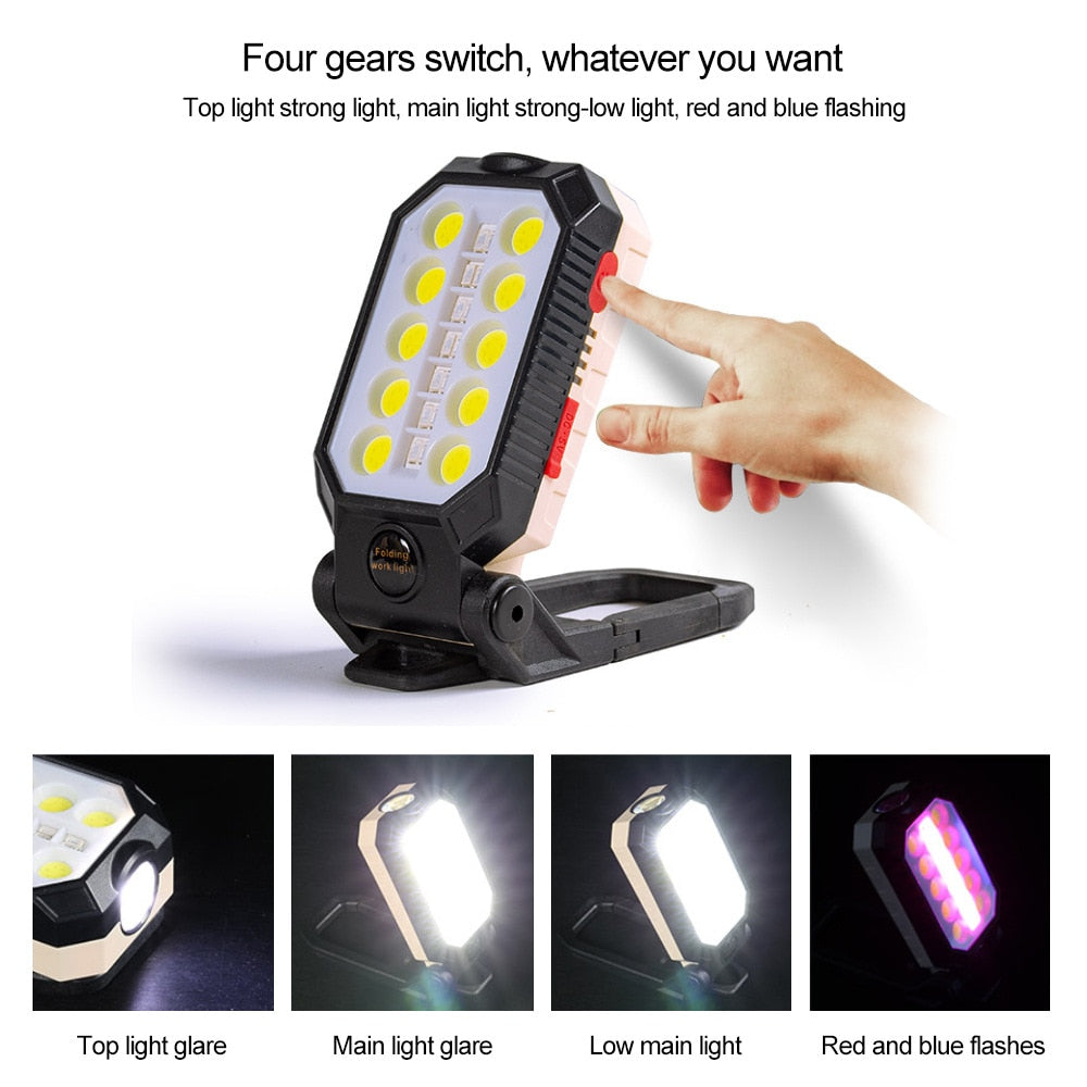 USB Rechargeable LED Flashlight