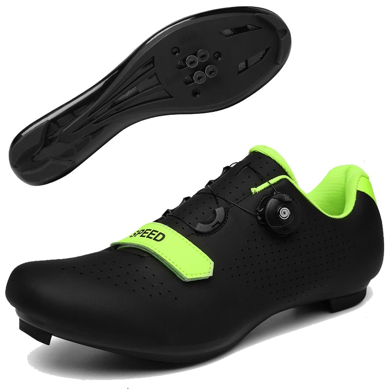 Professional Cleat Flat Sport Cycling Shoes